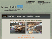 Tablet Screenshot of loveteak.com